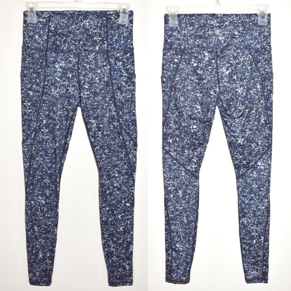 Athleta Sandstone Stash Pocket Salutation Leggings - Picture 4 of 8